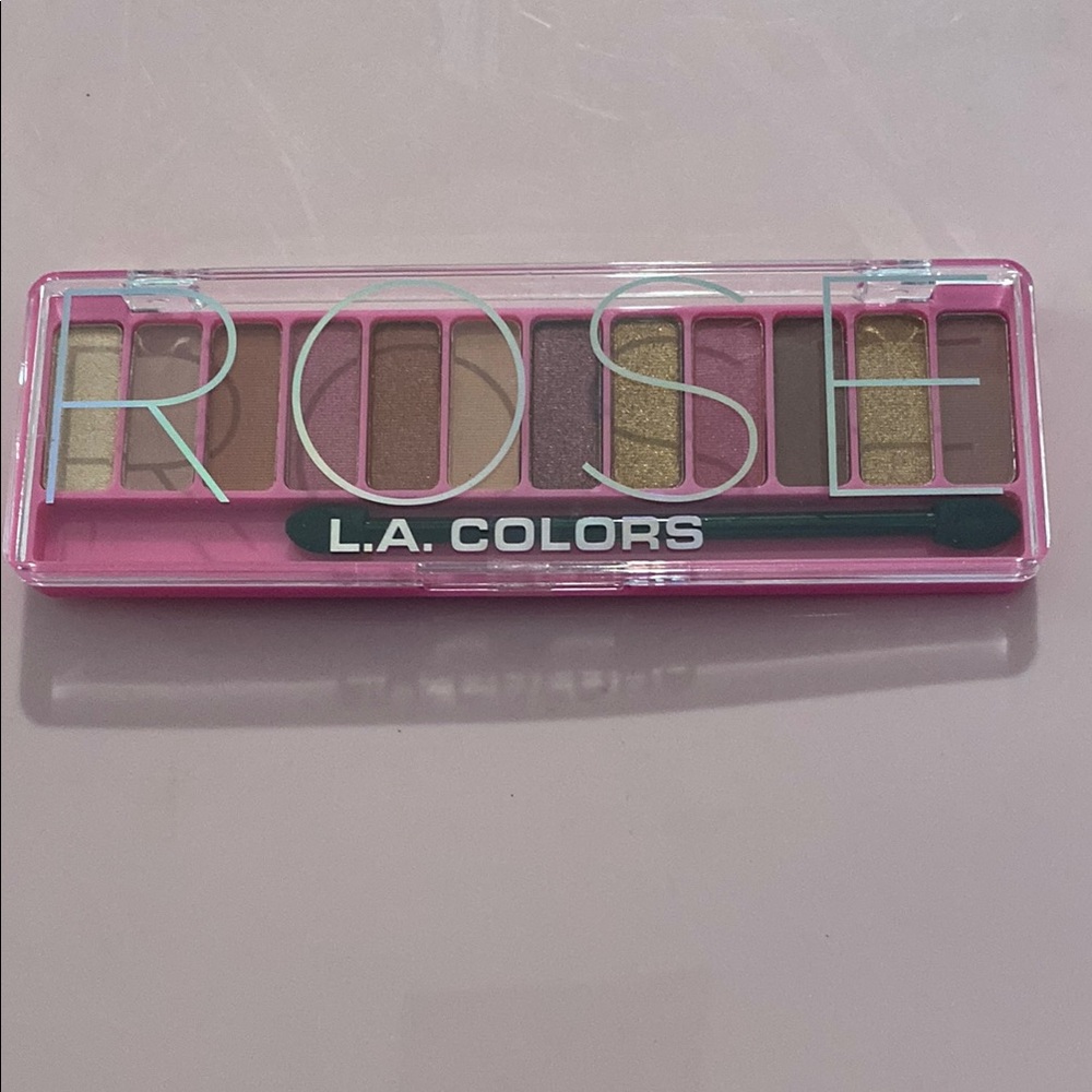 L.A. COLORS Rose Eyeshadow Palette – Pink & Neutral Shades